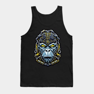 Techno Apes S03 D74 Tank Top